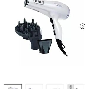 Tourmaline Tools 2000 Turbo Ionic Dryer With Attachments